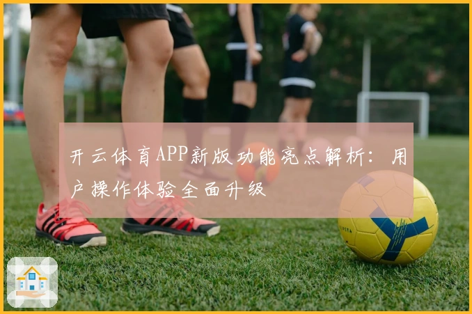 开云体育APP新版功能亮点解析:用户操作体验全面升级